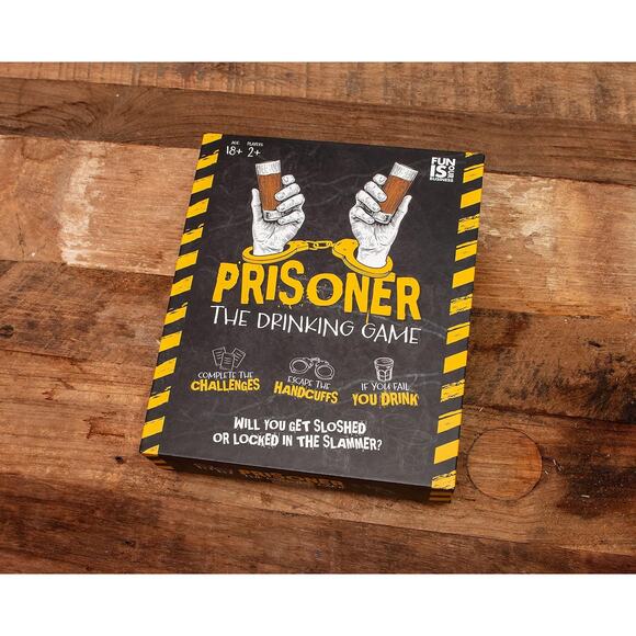 Drinking Game Prisoner Drinking Game with Real Handcuffs - Picture 8 of 8